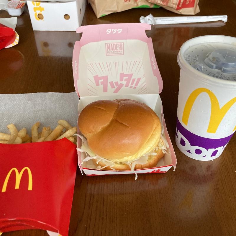 チキンタツタセット(マクドナルド 池下店)