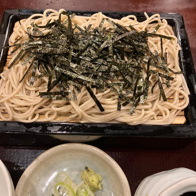 ざる蕎麦(日本橋 室町 紅葉川)