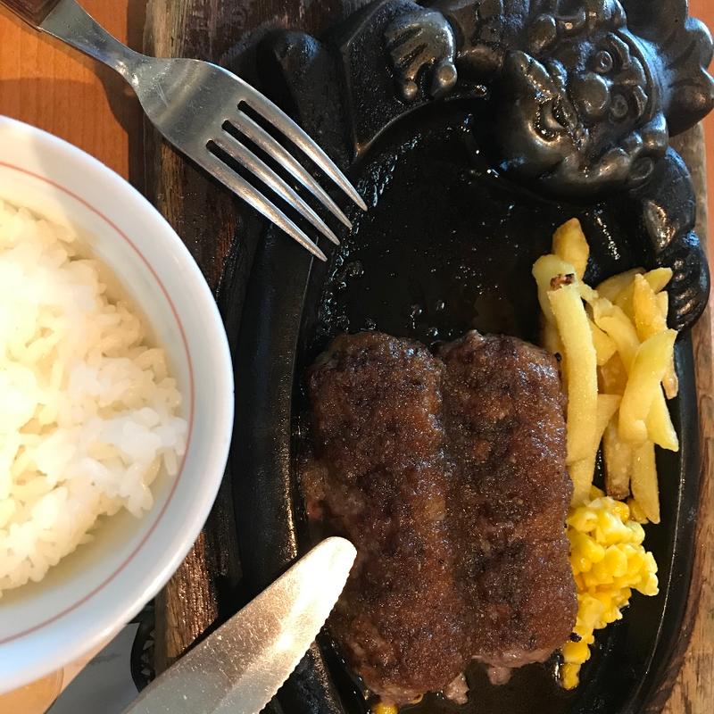 炭焼がんこハンバーグランチサラダバー(ステーキハウス ブロンコビリー豊橋北山店)