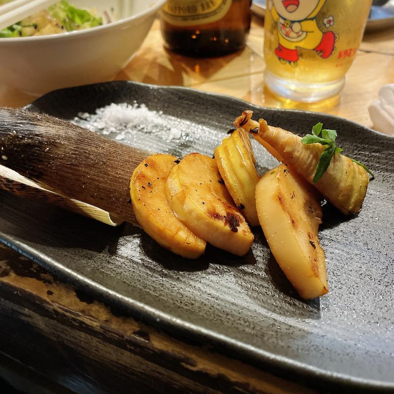 新タケノコ醤油焼(大衆酒場 チャン栓チャン)