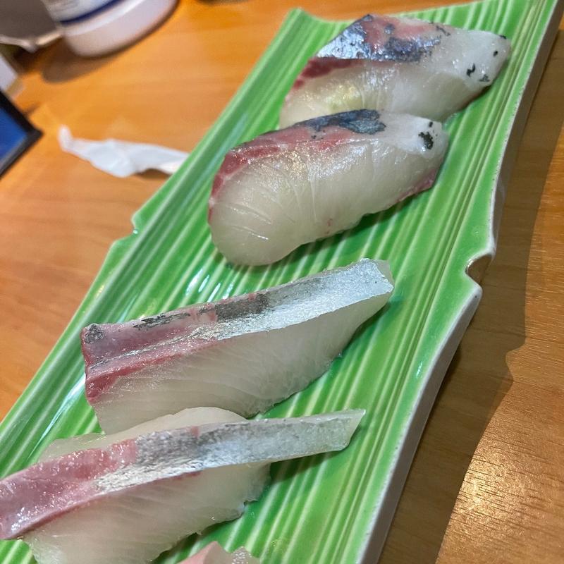 カンパチ シマアジ 握り(心海)