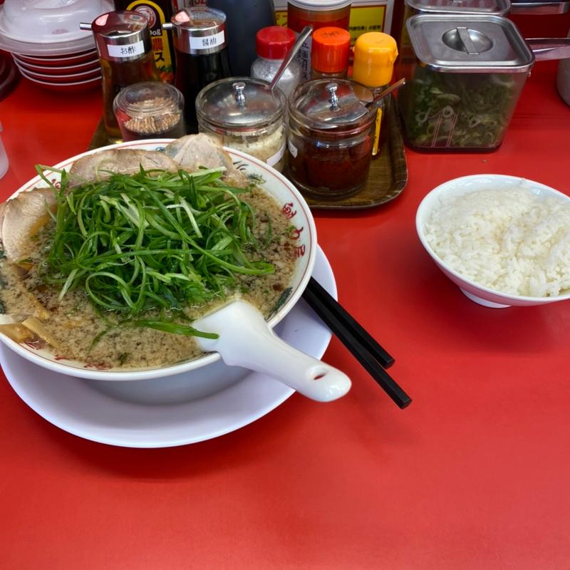 特製醤油 九条ねぎラーメン(京都北白川ラーメン魁力屋 竹ノ塚店)