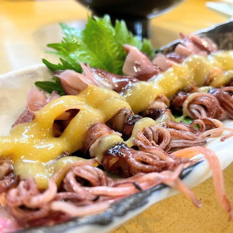 ホタルイカ酢味噌和え(小磯すし )