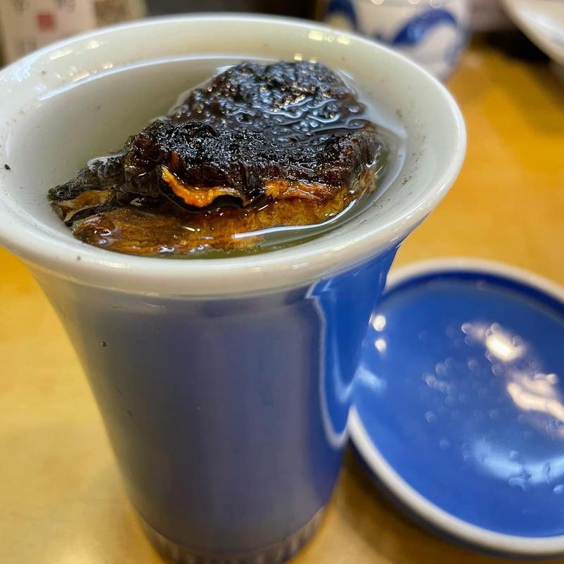 ふぐのひれ酒(小磯すし )