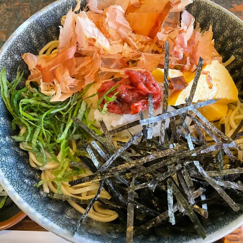 梅おろし蕎麦(盛朗庵 （せいろうあん）)
