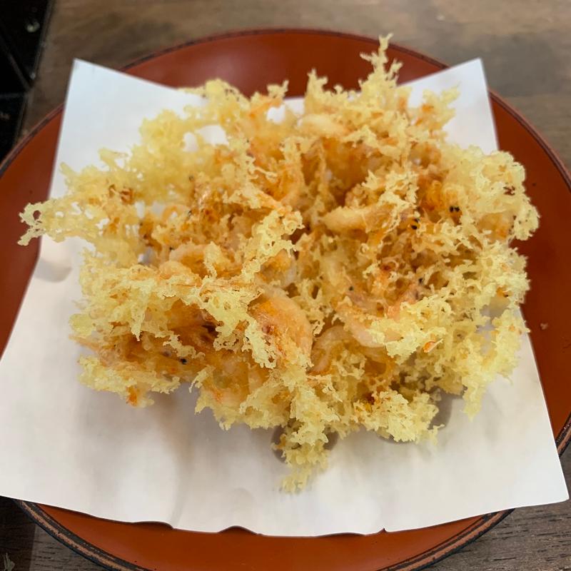 桜エビのかき揚げ(松風屋 小笠PA下り売店 （【旧店名】小笠パーキングエリア下り線スナックコーナー）)