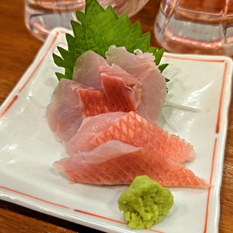 金目鯛(釣宿酒場マヅメ 野毛本店)