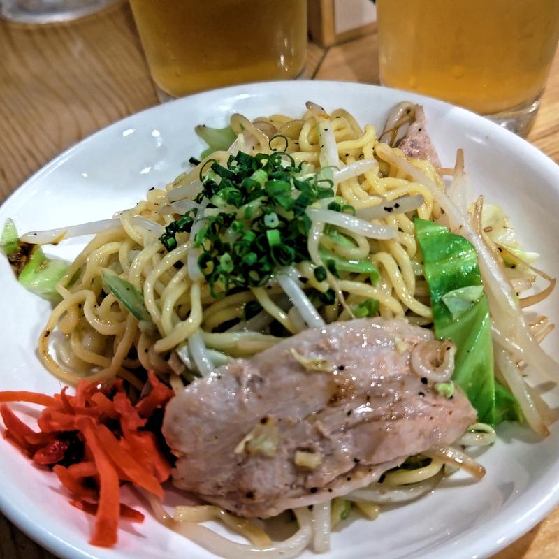 塩焼きそば(国民酒場 じぃえんとるまん 関内マリナード店)