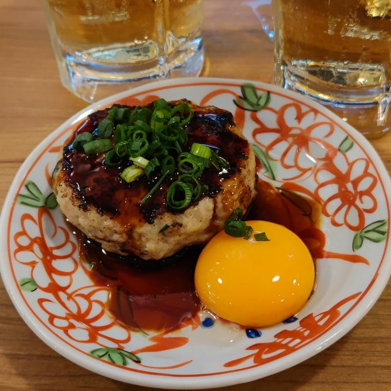 つくね焼き月見たれ(手羽唐酒場ビクトリー ぴおシティ桜木町店)