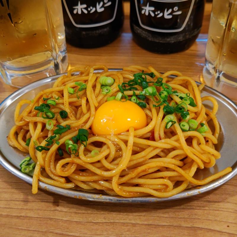 特製味噌焼きそば(手羽唐酒場ビクトリー ぴおシティ桜木町店)