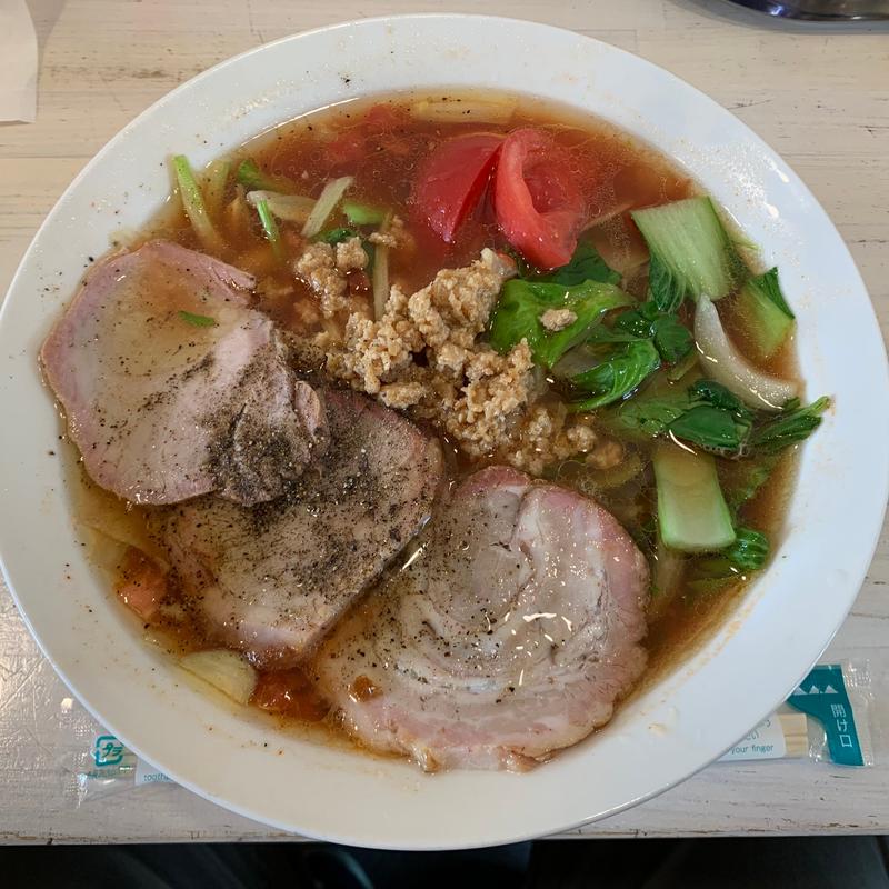 トマトラーメン(つむら家)