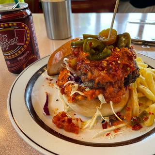 ホットチリバーガー(デモデダイナー 福生店)