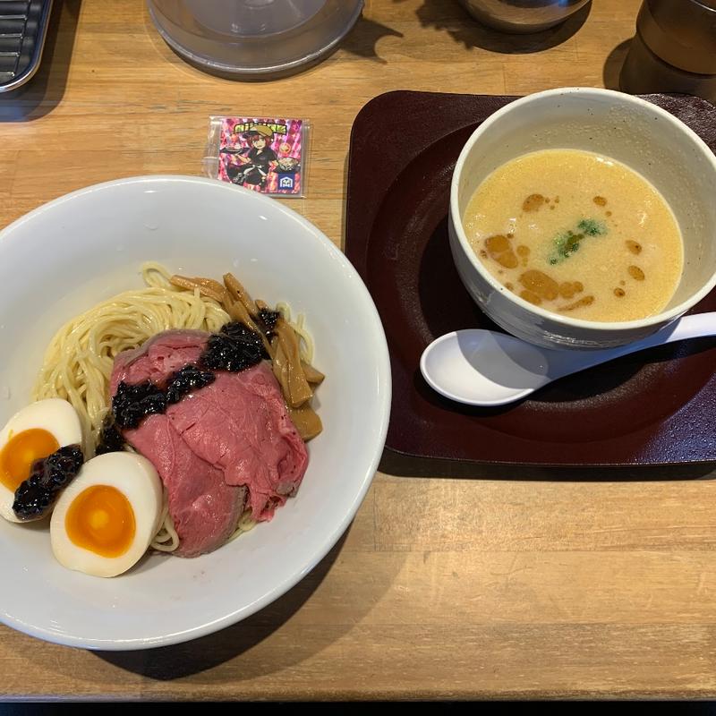 フォアグラつけ麺デラっクス(らぁ麺 おかむら)