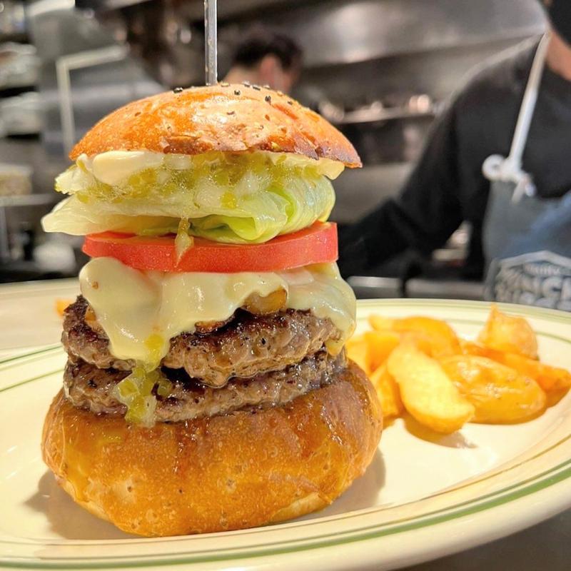 マッシュルームモッツァレラチーズバーガー パティ(マンチズ バーガー シャック （MUNCH'S BURGER SHACK）)