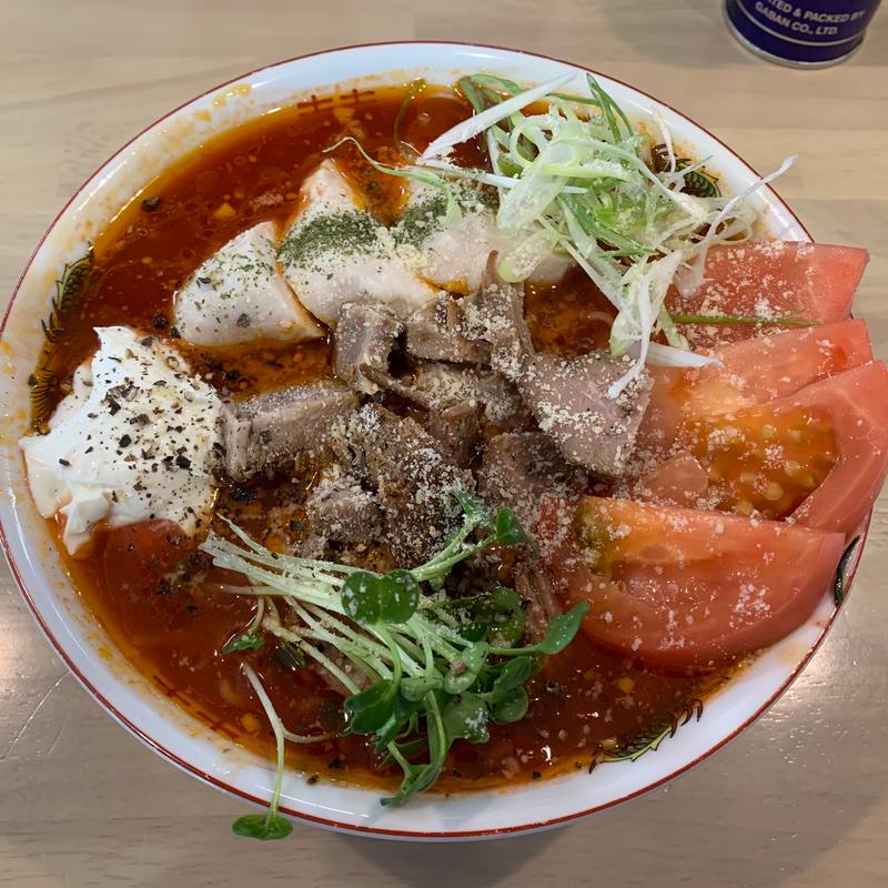 チッチキチーマスカルポーネトマトラーメン(麺食処 じゅんちゃん家(げ))