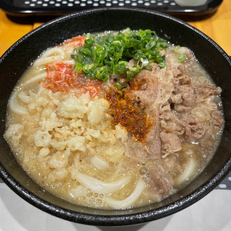 鶏白湯うどん 肉ダブル 麺大盛り(笑顔が見たいから)