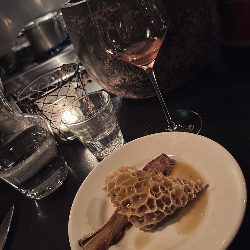 新タケノコとトリッパの白ワイン煮込み(エンジン )