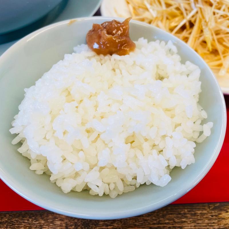 半ライス(ラーメン 山岡家 羽生店)