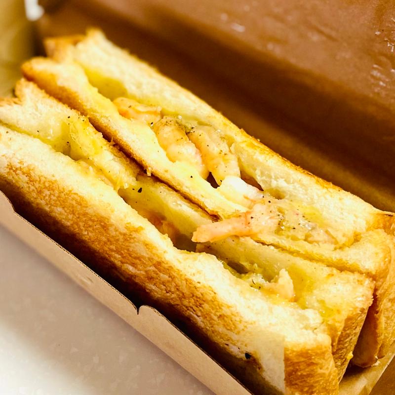 シュリンプ　グリルドチーズ(ルークス ロブスター 新宿サザンテラス店)