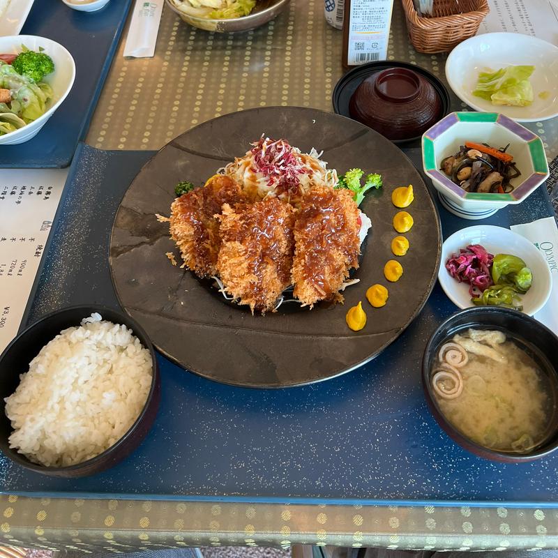 ヒレカツ定食(オリムピック・スタッフ都賀ゴルフコースレストラン )