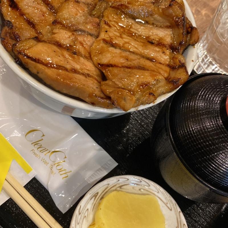 ロース豚丼(豚丼一番ぶたいち)