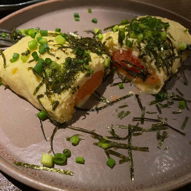 明太子入りだし巻き卵(ユメノキュウサク 新宿本店)