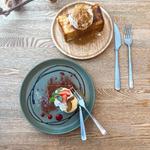 ティラミス風Cheese Cake シナモントースト(5 waters cafe)