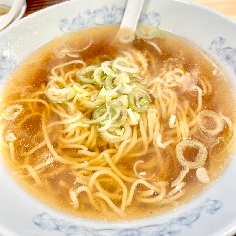 素ラーメン(ぎょうざの満洲 阪急茨木東口店)