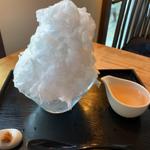 桜みつのかき氷(阿佐美冷蔵 宝登山道店)