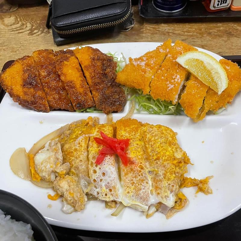 かつ三昧定食(もりなが食堂 )