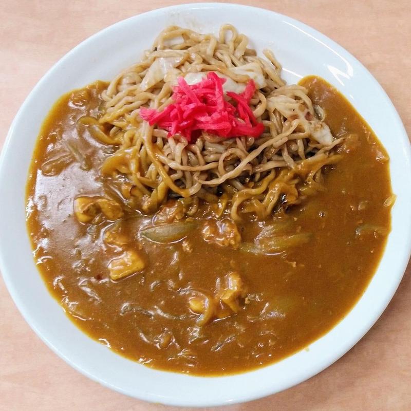 会津のカレー焼きそば(もりなが食堂 )