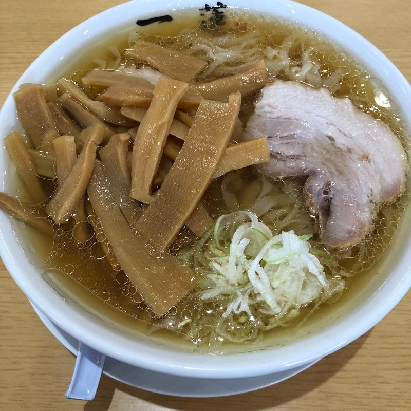 メンマ中華そば(佐野らーめん 一蓮)