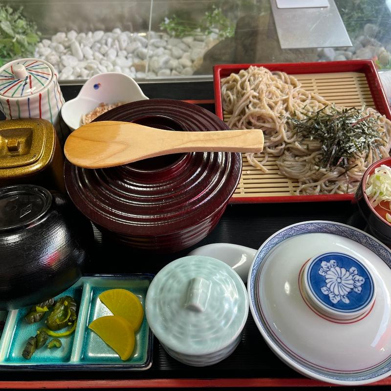 わさび飯そば膳(和食処　かの本陣)