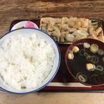 もつ煮ライス(きくや食堂 )