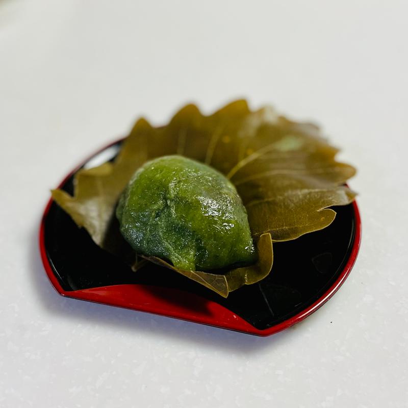 柏餅 よもぎ粒あん(仙太郎 伊勢丹新宿本店)