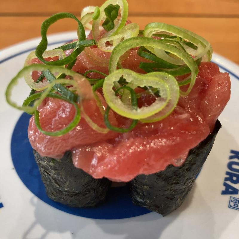 中トロ軍艦(くら寿司 新座店)