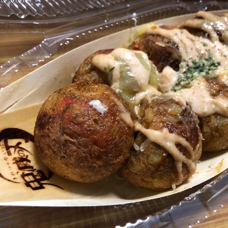 たっぷりチーズのチーズ明太子（8個入り）(築地銀だこ 柏の葉公園ドライブイン店)