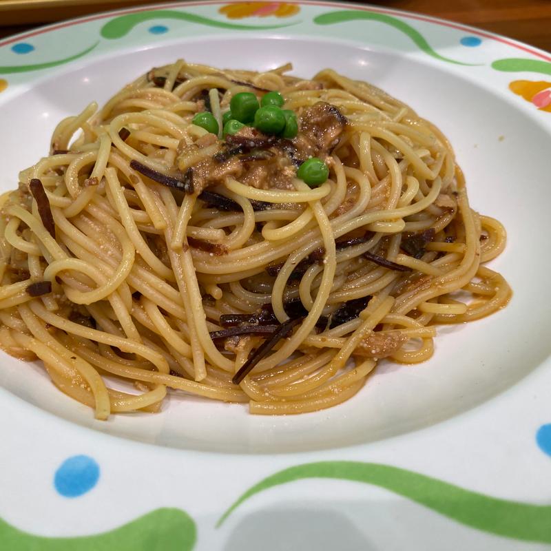 ジロー風スパゲティ(Quasis Seyri Alem Cafe Restaurant)