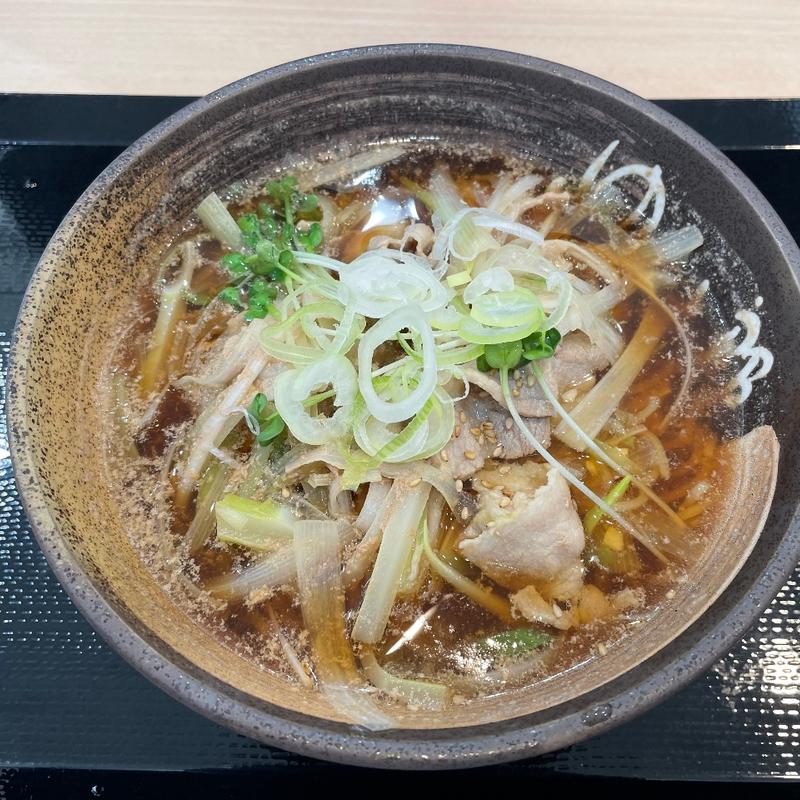 豚バラ中華(ゆで太郎 もつ次郎 高崎上中居町店)