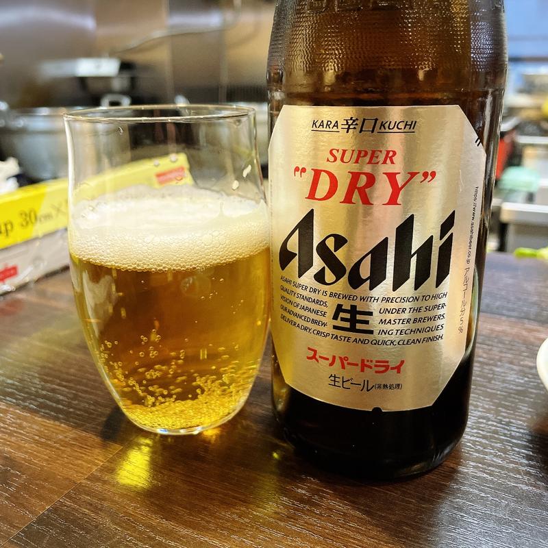 瓶ビール（中）(赤坂らいもん)