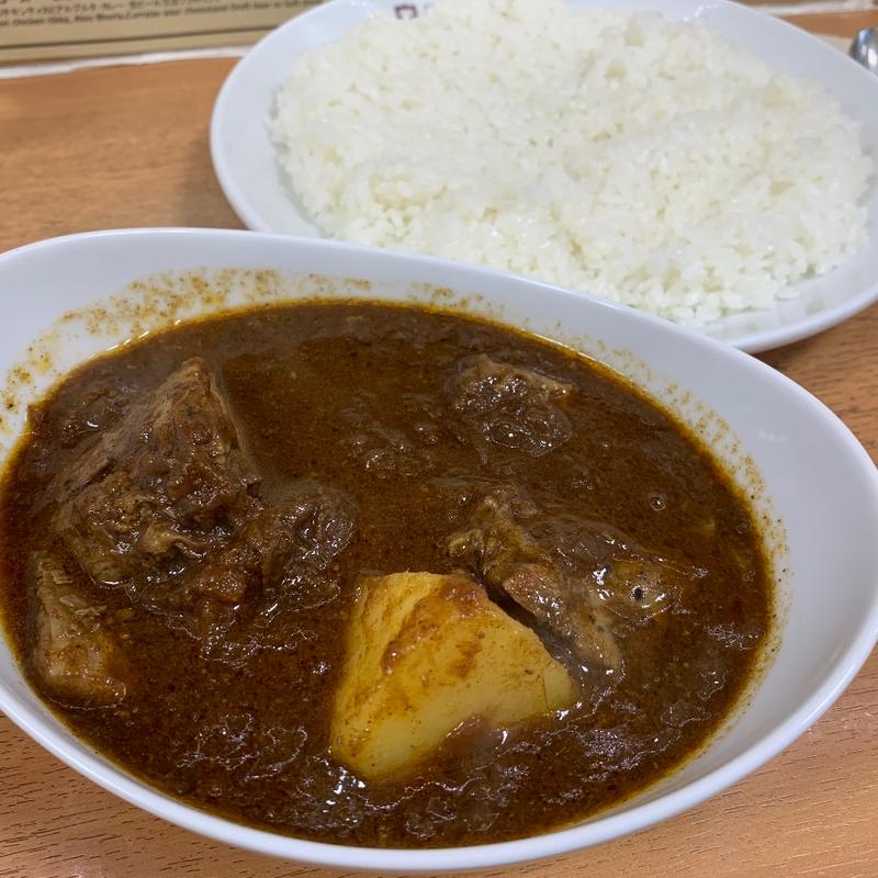 牛ほほ肉のコルマカレー(日替り)(デリー 上野店 （DELHI）)
