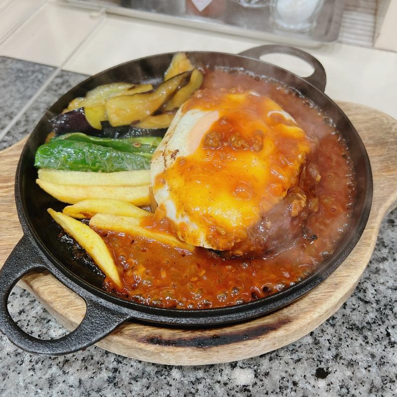 ハンバーグ定食(洋庖丁(ヨウボウチョウ) 池袋店)