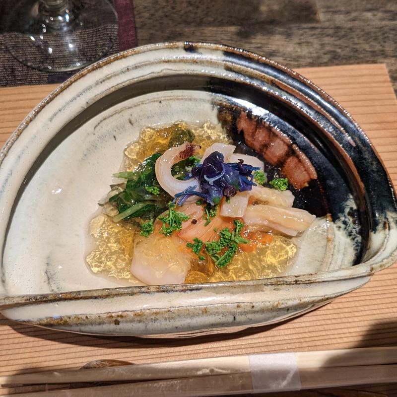 春の貝(松陰鶴水)