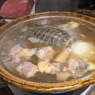すっぽん鍋(松陰鶴水)