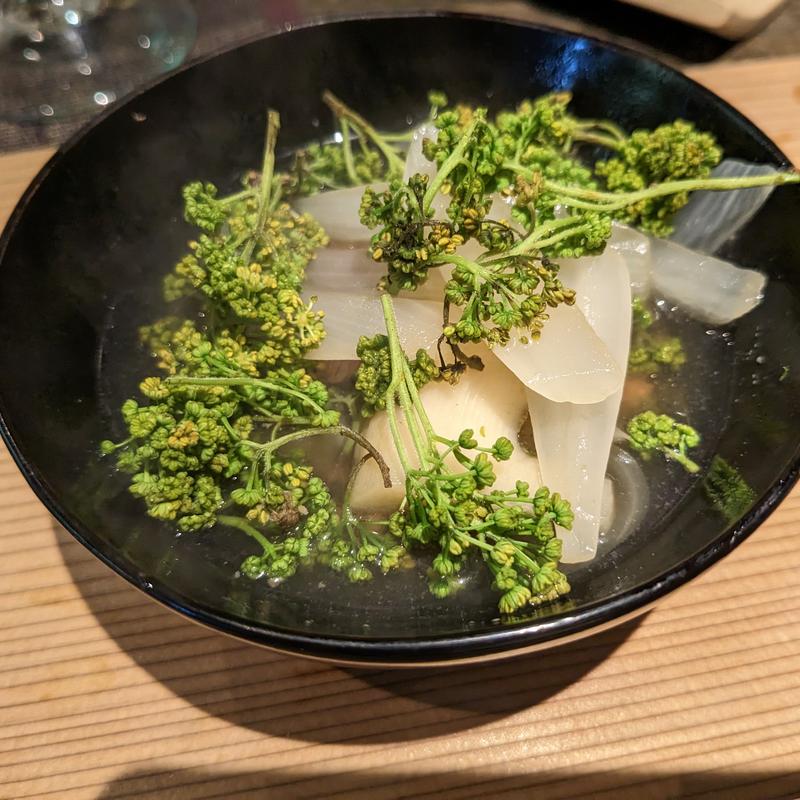 蝦夷鹿(松陰鶴水)