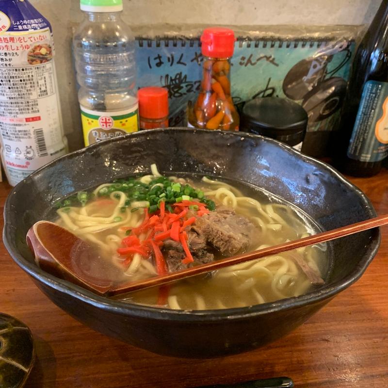 ソーキそば(はりくやまく)