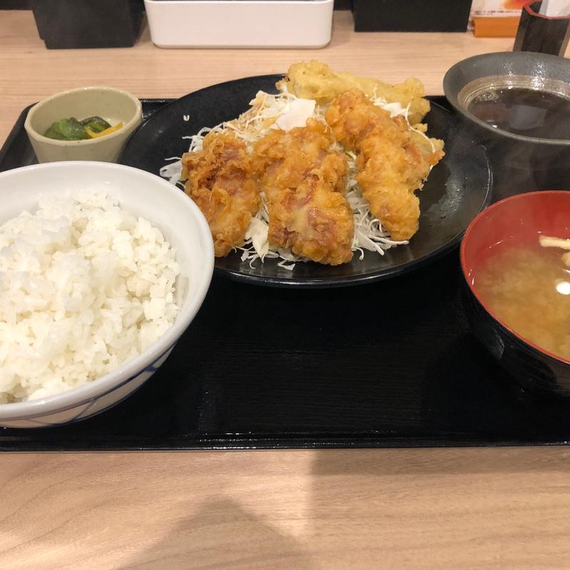 とり天定食【並盛り】(野郎めし 太田50号バイパス店)