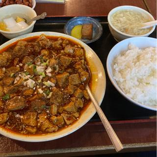 麻婆豆腐定食(佳佳飯店)