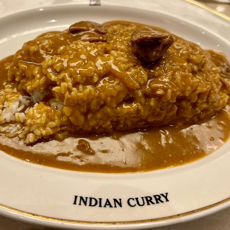 インデアンカレー大玉子ルー大盛り(インデアンカレー 丸の内店)