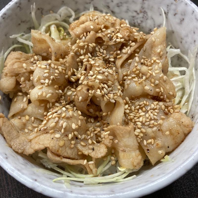 スタミナ丼ミニ(松平 六浦店)